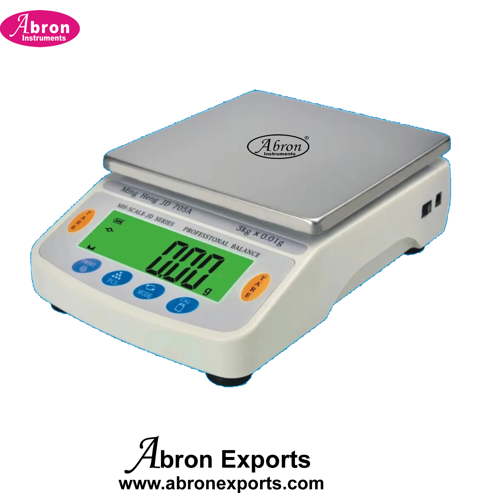 Digital Balance 3000gm 3kg 10mg 0.01gm Abron AC-255K3010 